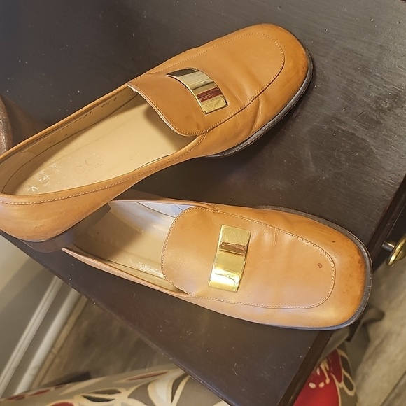 Gucci Brown/Tan Horse Bit Loafer. Classic. Preppy. Size 8.5 B, Made in Italy - Picture 11 of 14
